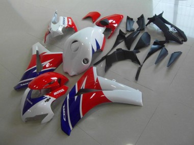 Carenagem CBR 1000RR 2008-2011 - Vermelho Branco Azul Motul