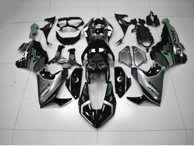 Carenagem CBR 1000RR 2017-2023 - Preto Prata HRC