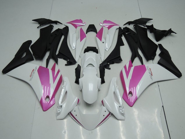 Carenagem CBR 250RR 2011-2013 - Branco Rosa Carenagem CBR 250RR 2011-2013 - Branco Rosa
