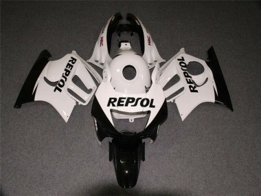 Carenagem CBR 600 F3 1995-1998 - Branco Preto Repsol
