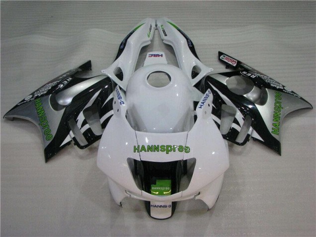 Carenagem CBR 600 F3 1995-1998 - Branco Verde Hannspree