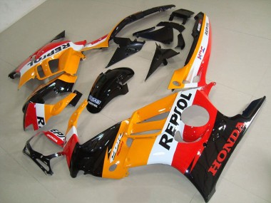 Carenagem CBR 600 F3 1995-1998 - Laranja Preto Repsol