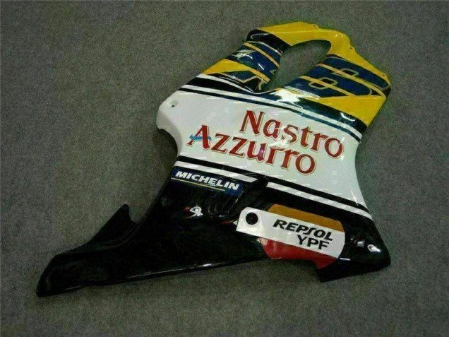Carenagem CBR 600 F4i 2001-2003 - Amarelo Branco Carenagem CBR 600 F4i 2001-2003 - Amarelo Branco