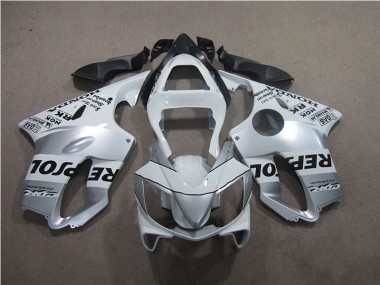 Carenagem CBR 600 F4i 2001-2003 - Prata Repsol