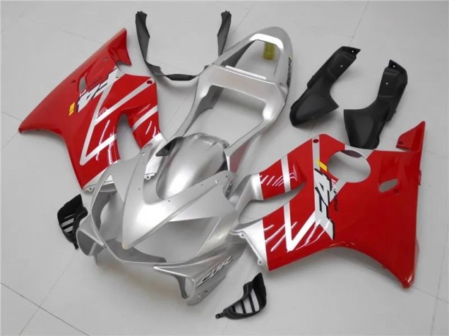 Carenagem CBR 600 F4i 2001-2003 - Prata Vermelho