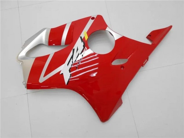 Carenagem CBR 600 F4i 2001-2003 - Prata Vermelho