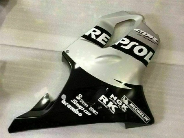 Carenagem CBR 600 F4i 2001-2003 - Preto Prata Repsol