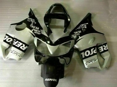 Carenagem CBR 600 F4i 2001-2003 - Preto Prata Repsol