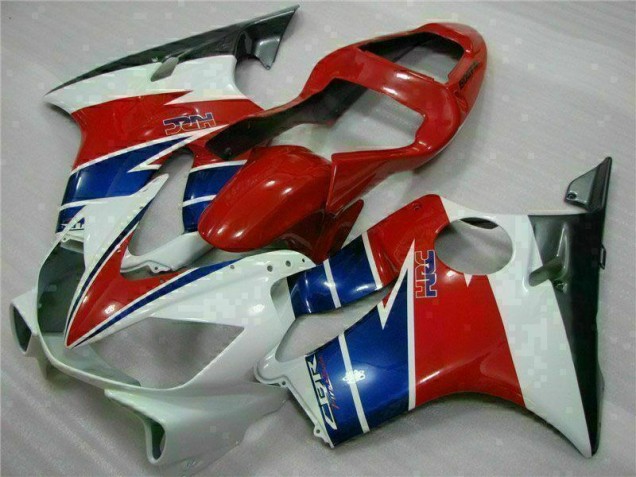 Carenagem CBR 600 F4i 2001-2003 - Vermelho Branco Azul