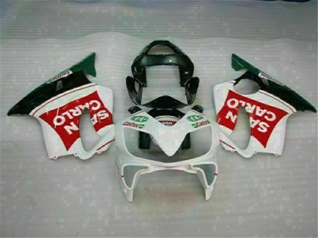 Carenagem CBR 600 F4i 2001-2003 - Vermelho Branco Preto San Carlo