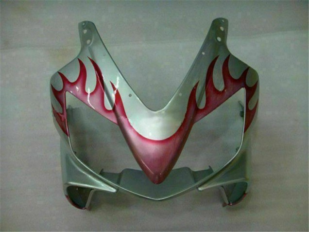 Carenagem CBR 600 F4i 2001-2003 - Vermelho Chama Prata