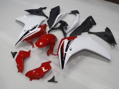 Carenagem CBR 600F 2011-2013 - Vermelho Branco Preto