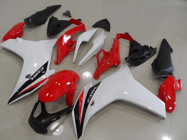 Carenagem CBR 600F 2011-2013 - Vermelho Preto Branco Carenagem CBR 600F 2011-2013 - Vermelho Preto Branco