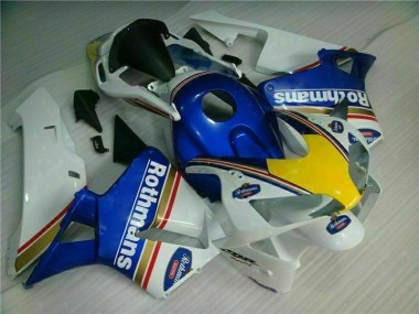 Carenagem CBR 600RR 2003-2004 - Azul Branco Rothmans