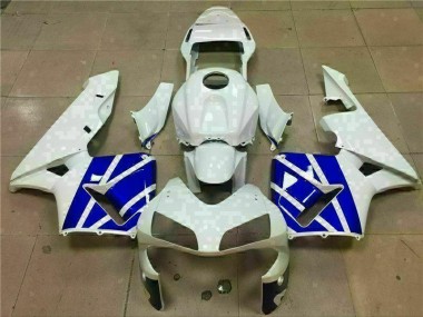 Carenagem CBR 600RR 2003-2004 - Branco Azul