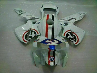 Carenagem CBR 600RR 2003-2004 - Branco Azul R 2