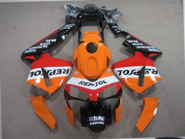 Carenagem CBR 600RR 2003-2004 - Laranja Preto Repsol