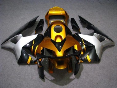 Carenagem CBR 600RR 2003-2004 - Ouro Prata Preto
