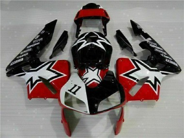 Carenagem CBR 600RR 2003-2004 - Preto Branco 11