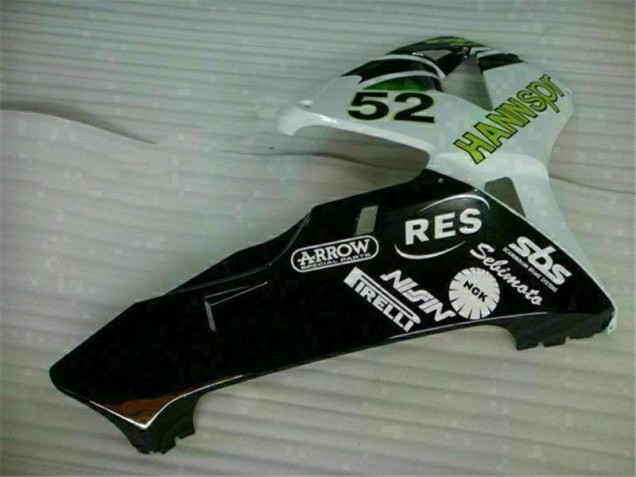 Carenagem CBR 600RR 2003-2004 - Verde Branco Preto