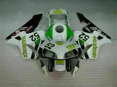 Carenagem CBR 600RR 2003-2004 - Verde Branco Preto