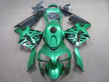 Carenagem CBR 600RR 2003-2004 - Verde Preto