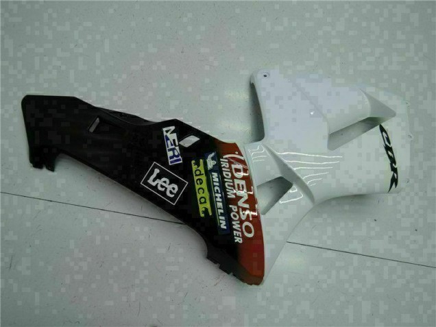 Carenagem CBR 600RR 2005-2006 - Branco Vermelho Preto Lee