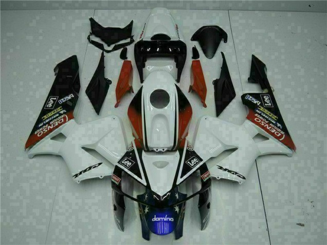 Carenagem CBR 600RR 2005-2006 - Branco Vermelho Preto Lee