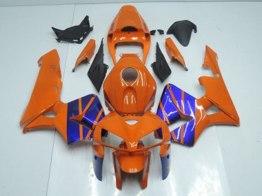 Carenagem CBR 600RR 2005-2006 - Laranja Azul