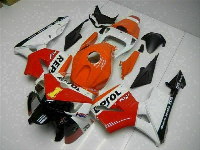 Carenagem CBR 600RR 2005-2006 - Laranja Repsol Carenagem CBR 600RR 2005-2006 - Laranja Repsol