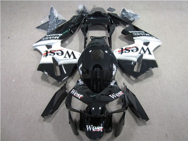 Carenagem CBR 600RR 2005-2006 - Preto Branco West
