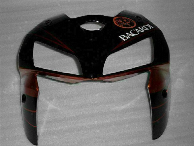 Carenagem CBR 600RR 2005-2006 - Preto Laranja BACARDI Carenagem CBR 600RR 2005-2006 - Preto Laranja BACARDI