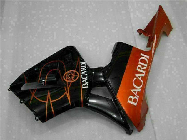 Carenagem CBR 600RR 2005-2006 - Preto Laranja BACARDI Carenagem CBR 600RR 2005-2006 - Preto Laranja BACARDI