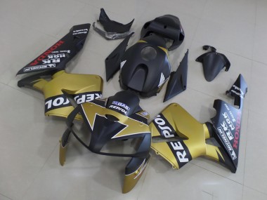 Carenagem CBR 600RR 2005-2006 - Preto Ouro Repsol