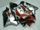 Carenagem CBR 600RR 2005-2006 - Preto Prata Vermelho