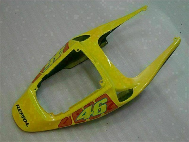 Carenagem CBR 600RR 2005-2006 - Preto Vermelho Amarelo 46