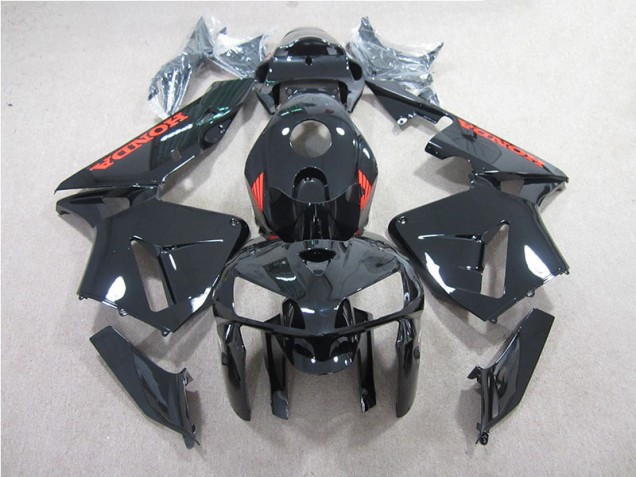 Carenagem CBR 600RR 2005-2006 - Preto & Vermelho Carenagem CBR 600RR 2005-2006 - Preto & Vermelho