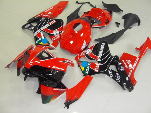 Carenagem CBR 600RR 2005-2006 - Vermelho Preto Jomo