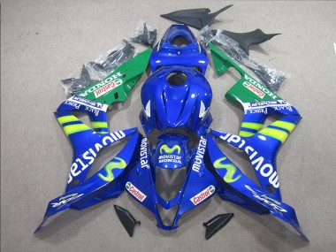 Carenagem CBR 600RR 2007-2008 - Azul Branco Movistar