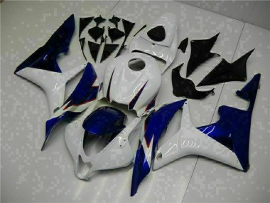 Carenagem CBR 600RR 2007-2008 - Branco Azul