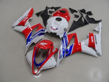 Carenagem CBR 600RR 2007-2008 - Branco Vermelho Azul Motul