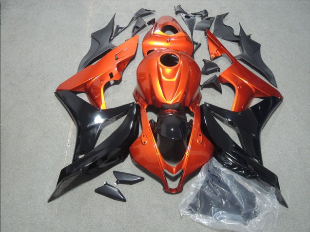 Carenagem CBR 600RR 2007-2008 - Laranja Preto
