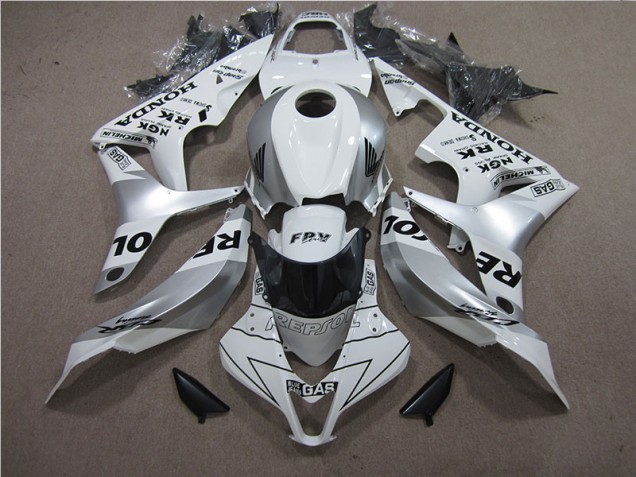 Carenagem CBR 600RR 2007-2008 - Prata Repsol Carenagem CBR 600RR 2007-2008 - Prata Repsol