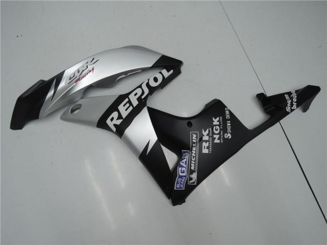 Carenagem CBR 600RR 2007-2008 - Prata Repsol Preto