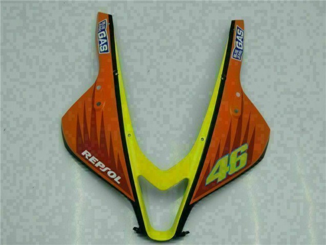 Carenagem CBR 600RR 2007-2008 - Preto Amarelo Repsol 46 Carenagem CBR 600RR 2007-2008 - Preto Amarelo Repsol 46