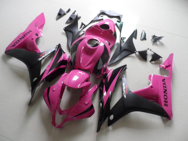Carenagem CBR 600RR 2007-2008 - Rosa Preto Carenagem CBR 600RR 2007-2008 - Rosa Preto