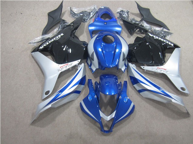 Carenagem CBR 600RR 2009-2012 - Azul Prata Preto
