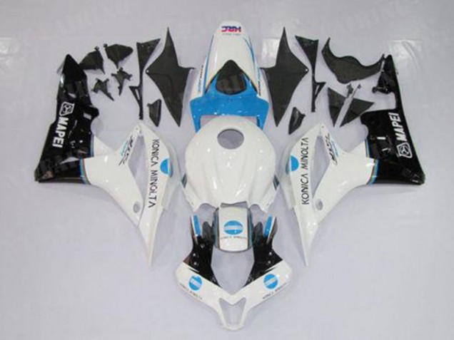 Carenagem CBR 600RR 2009-2012 - Branco Azul Preto Carenagem CBR 600RR 2009-2012 - Branco Azul Preto