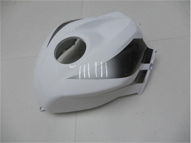 Carenagem CBR 600RR 2009-2012 - Branco Prata Preto Carenagem CBR 600RR 2009-2012 - Branco Prata Preto