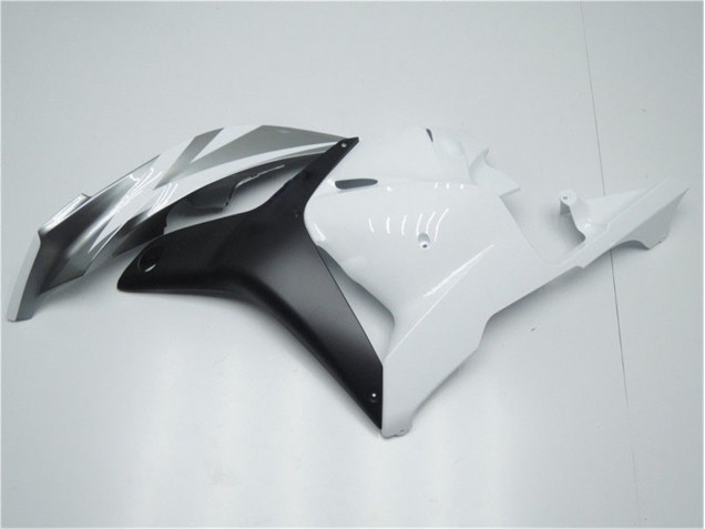 Carenagem CBR 600RR 2009-2012 - Branco Prata Preto Carenagem CBR 600RR 2009-2012 - Branco Prata Preto
